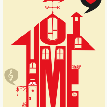 Home. Design, Traditional illustration, and UX / UI project by Citizen Vector - 09.01.2013