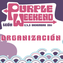 Purple Weekend 2011. Design, Advertising, and Music project by Juan Manuel Durán - 12.10.2011