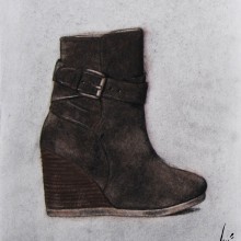 Massimo Dutti's Shoes. Un proyecto de Diseño e Ilustración tradicional de Luis Miguel Falcón - 10.09.2013