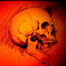 Skull. Un proyecto de Ilustración tradicional de Luis Miguel Falcón - 15.09.2013