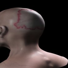 Modelado Organico zombi. Un proyecto de 3D de Jesús Bernalte - 30.10.2011
