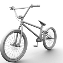 Modelado Props Bike. Un proyecto de 3D de Jesús Bernalte - 23.09.2013