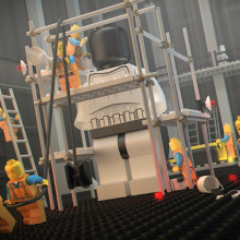 Lego. Un proyecto de Diseño, Cine, vídeo, televisión y 3D de Alvaro Orasio Garcia - 25.09.2013