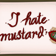 I Hate Mustard. Un proyecto de Diseño e Ilustración tradicional de Banessa Millet - 01.10.2013