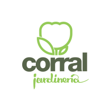 Jardinería Corral_logo. Design, Traditional illustration, and Advertising project by Miguel Sanz - 10.09.2013