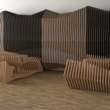 SITUP -  bar furniture concept. Design, Installations, 3D, Furniture Design, Making, Interior Architecture, Interior Design, and Product Design project by J. Abel Romero Gallardo - 10.08.2013