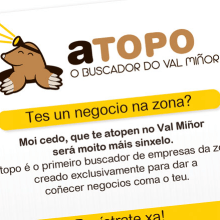 Atopo.es. Design, and Traditional illustration project by Enrique Pereira Vázquez - 10.09.2013