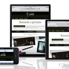 egcreative-works.com. Un proyecto de Diseño, Ilustración tradicional, Publicidad, Programación, Fotografía, UX / UI y Diseño Web de Elena Gómez - 09.10.2013