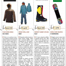 Sección bazar/moda invierno revista Mas Viajes.  projeto de Manu - 11.10.2013