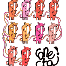 Character Design / Merchandising : Fuero the horse. Un proyecto de Diseño, Ilustración tradicional y Publicidad de Patricia Ramírez Lucena - 12.10.2013