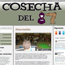 Web Cosecha del '87. Programação  e Informática projeto de Francisco Pardo - 14.10.2013