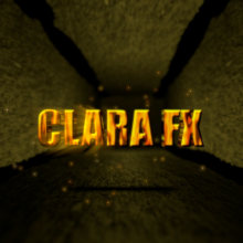 CLARA FX – Extruded letters. Un proyecto de Motion Graphics, Cine, vídeo y televisión de Clara Sagarra Valls - 14.10.2013