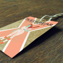 CLOTHING HANG TAGS. Design, Traditional illustration, and Advertising project by Saint Kilda - 10.15.2013