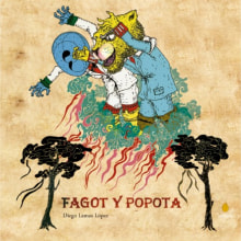 Fagot y Popota el cuento. Ilustração tradicional projeto de Diego Lamas López - 16.10.2013