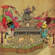 Fagot y Popota. El álbum. Ilustração tradicional projeto de Diego Lamas López - 16.10.2013
