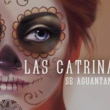 Las Catrinas se Aguantan. Design, and Traditional illustration project by Ale Michel - 10.20.2013