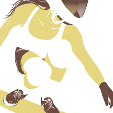 Roller Derby. Design, and Traditional illustration project by Saint Kilda - 10.24.2013