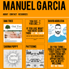 Own Portfolio Website. Un progetto di Design, Illustrazione tradizionale, Motion graphics, Programmazione, UX / UI e Informatica di Manuel Angel Garcia Gomez - 25.10.2013
