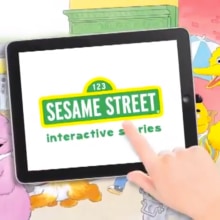 Sesame Street now at PlayTales. Motion Graphics projeto de RQL MAYORAL - 30.10.2013
