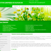 Productos Limpieza Ecologicos. Un proyecto de Programación de Jose Lorenzo Espeso - 31.10.2013
