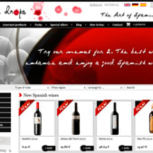 Spanish Wine Online. Programação  projeto de Jose Lorenzo Espeso - 31.10.2013