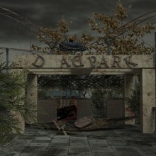 Parque de Atracciones Abandonado. Een project van  Ontwerp y 3D van Estela Villa - 28.10.2013