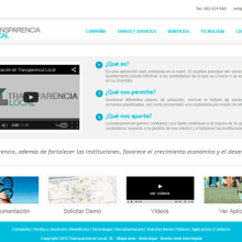 Transparencia Local WEB. Design, Web Design, e Desenvolvimento Web projeto de Marta Arévalo Segarra - 03.11.2013