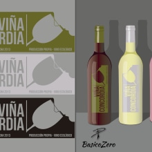 Etiquetas vino. Un proyecto de Diseño e Ilustración de Pablo Fernandez Diez - 06.11.2013