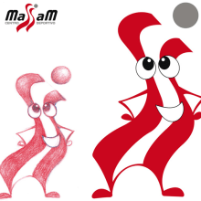 MASSAM. Un proyecto de Diseño, Ilustración tradicional, Br, ing e Identidad, Diseño de personajes y Diseño gráfico de Marta Serrano Sánchez - 11.11.2010
