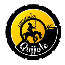 Logotipo Comando Quijote. Design project by Paolo Ocaña - 11.14.2013