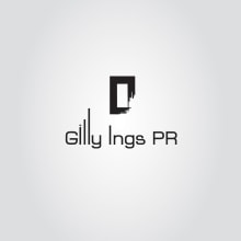 Gilly Ings PR logo. Design project by Anna H - 11.13.2013