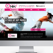 Diseño Web Promocional OHH Madrid. Design, and Advertising project by Fernando Diez Colinas - 11.14.2013
