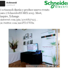 Actimundi diseña y produce evento Mix2013 para Schneide-Electric. Een project van  Ontwerp,  Reclame,  Muziek, Installaties y Film, video en televisie van Actimundi - Agencia de Marketing y Comunicación - 14.11.2013