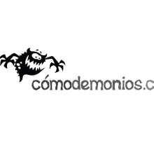 comodemonios.com logo. Design projeto de Marta de Carlos-López - 15.11.2013
