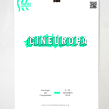 Cineuropa. Design, and Advertising project by Iria Parga Arled - 11.16.2013