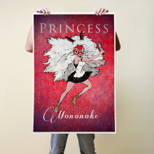 Mononoke. Un proyecto de Diseño e Ilustración tradicional de Ana Roca - 17.11.2013