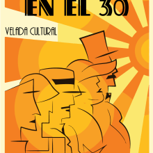 Sale el Sol en el 30. Design, Traditional illustration, and Advertising project by Emilio Rubio Arregui - 11.18.2013