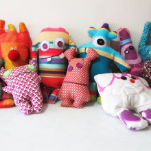 Monigotes, muñecos handmade. Un proyecto de Artesanía, Diseño de juegos y Diseño de juguetes de Marta Alfajarín Clemente - 19.11.2013