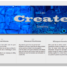 Create!. Programação  projeto de Juan Carlos Avilés Cobo - 22.11.2013