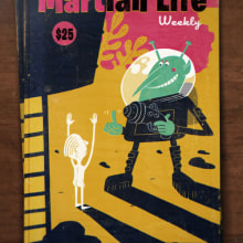 Martian Life. Un progetto di Illustrazione tradizionale di Alex Dukal - 24.11.2013