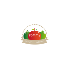 Propuestas de Logo para Pomme. Design projeto de Carlos Garrido Velasco - 25.11.2013