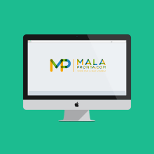 Propuesta Logo Mala Pronta. Un proyecto de Diseño de Carlos Garrido Velasco - 25.11.2013