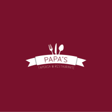 Nueva Imagen Papa's Taperia & Restaurante. Design project by Carlos Garrido Velasco - 11.25.2013