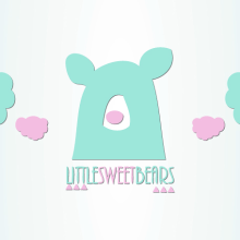 Logo Tienda Online Little Sweet Bears. Un proyecto de Diseño de Carlos Garrido Velasco - 25.11.2013