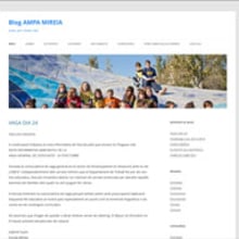 Web Ampa Mireia. Een project van  Ontwerp van Germán Vaquer Betes - 18.09.2010