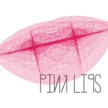 Pink Lips. Design e Ilustração tradicional projeto de Mª José Romero Martínez - 25.11.2013