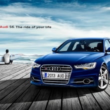 Audi S6. The ride of your life. Advertising, Photograph, and 3D project by DAVID CASAS SANCHEZ - 09.25.2013
