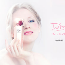 Tresor in love " LANCOME". Publicidade, Fotografia, e 3D projeto de DAVID CASAS SANCHEZ - 25.11.2013