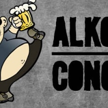 Alkolikos Conocidos. Un projet de Design  et Illustration traditionnelle de Irene - 26.11.2013