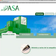 Web ASA Asturias. Un proyecto de Diseño y Programación de Jessica Peña Moro - 27.11.2006